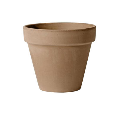  Deroma  Graphite Standard Clay Pot 4 Inch  1 Each 0111CPZ