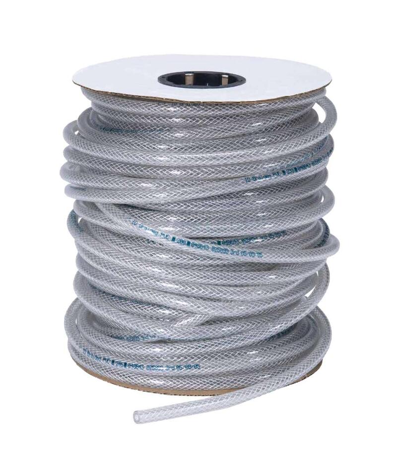  Abott Rubber Braided PVC Tubing 1/2x1/4 Inchx200 Foot 1 Foot T12005001