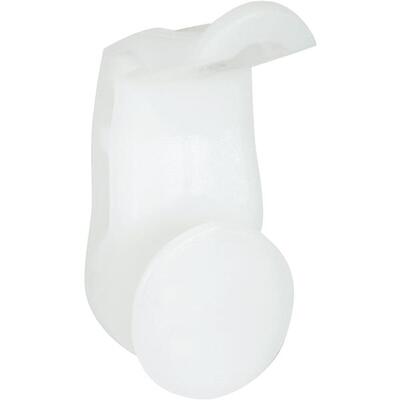  Kenney Drapery Carrier Rod Slide White 1 Each KN1865