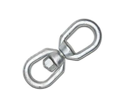  Campbell  Galvanized Swivel Eye And Eye 3/16 Inch  1 Each T9630335