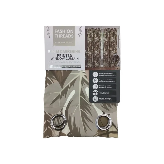 PRINTED BLACKOUT CURTAIN RING