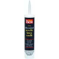  Do It Best  Siliconize Acrylic Latex Caulk 10.1 Ounce White  1 Each 78055