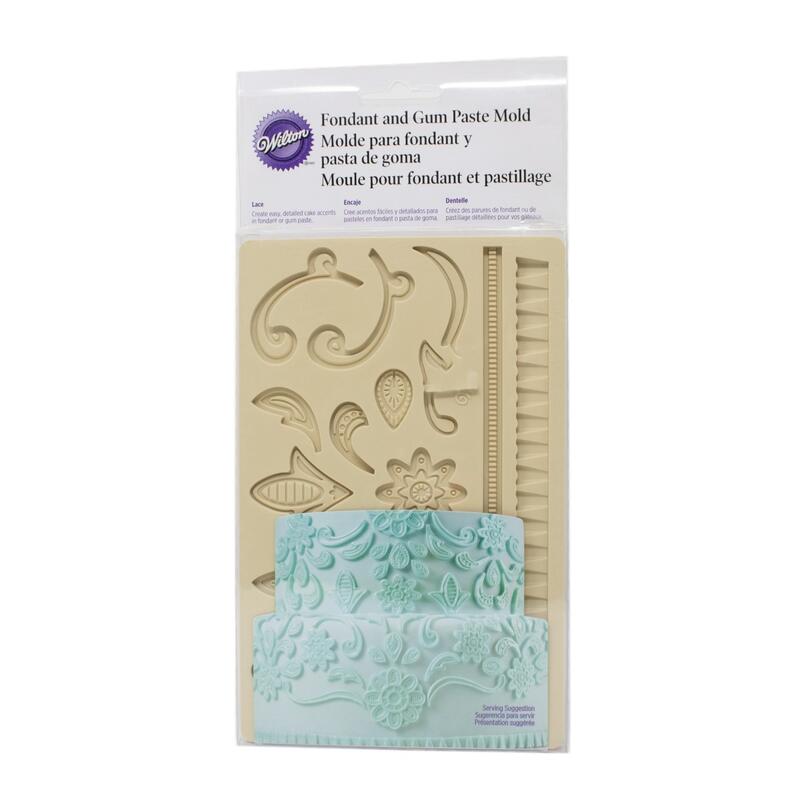 Wilton Fondant & Gum Paste Mold-Letters & Numbers