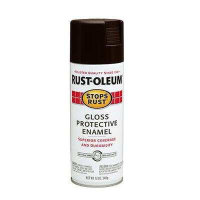 Rust-Oleum Painter's Touch Gloss Spray Paint 12oz Dark Walnut 1 Each 262661