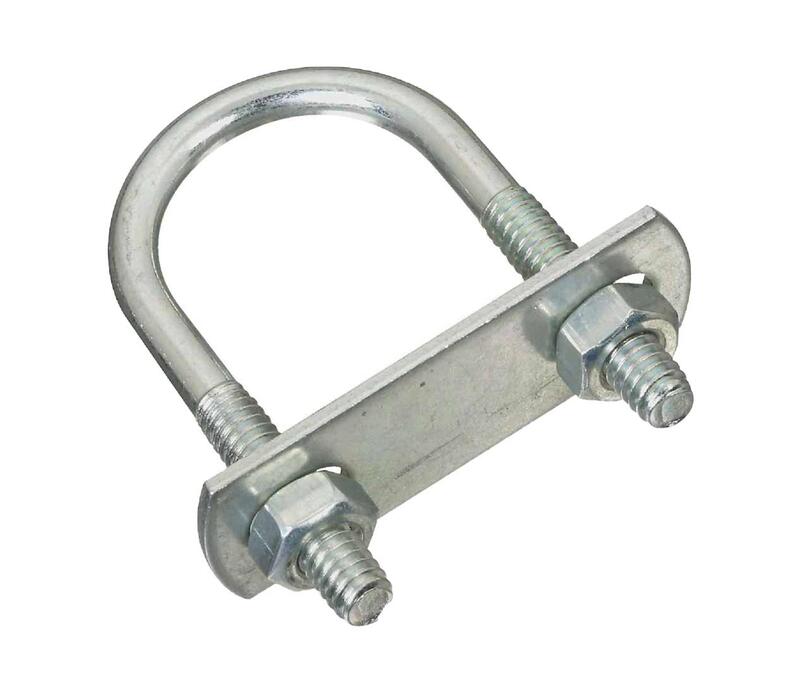  National  Round U Bolt 1/4x1-1/8x1/4 Inch  1 Each N222-083