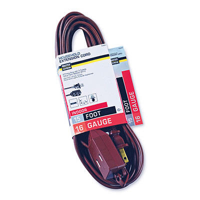 Pt Ho Wah Genting Extension Cord 16/2 15 Foot Brown 1 Each 09404TV 09404ME