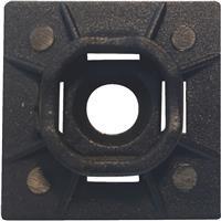 Gb Electric Cable Tie Mounting Pad  Black 1 Each 45-MBUVB