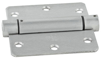  National  Spring Door Hinge 3.5 Inch  Stainless Steel 1 Each N350-843