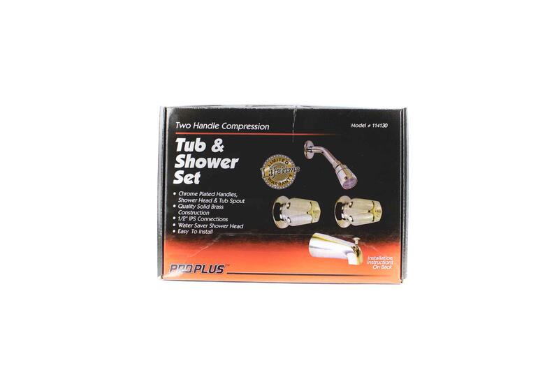 Proplus Shower Faucet  Chrome 1 Each 114130