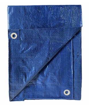 TARP COVER 6X8FT LIGHT BLU M/D