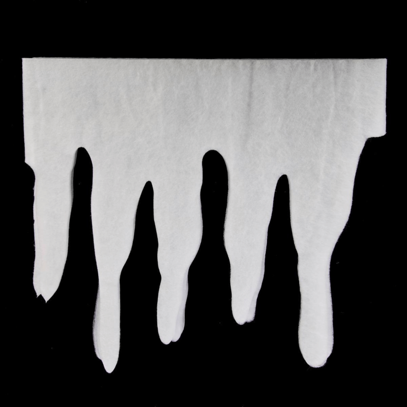 STALACTITE SNOW 35X200CM POLY