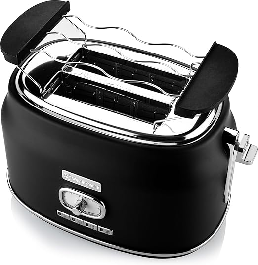 TOASTER 2-SLICE 220V  BLK