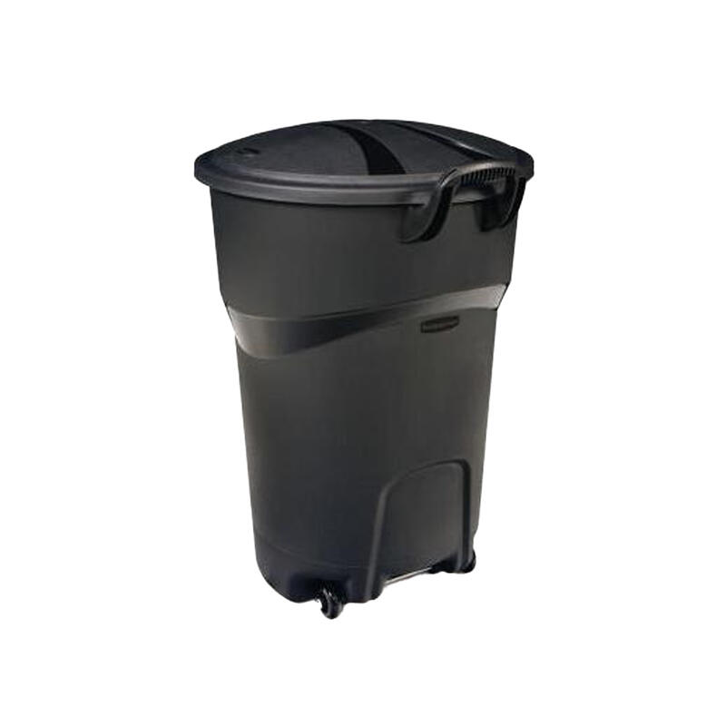 Roughneck Wheeled Trash Can 32 Gallon 1 Each 1878129