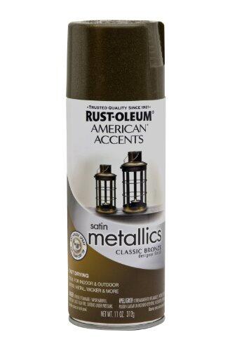 Rust-Oleum American Accent Spray Paint 11oz Classic Bronze 1 Each 202642
