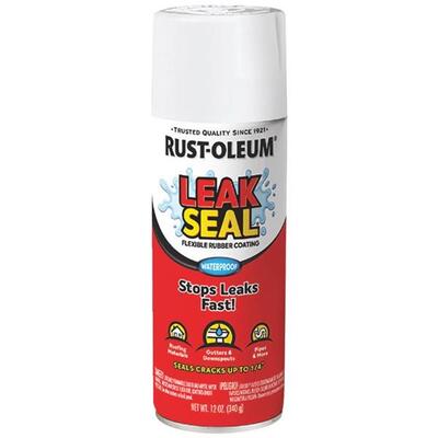 Rust-Oleum Flexible Rubber Coat Spray Paint 12oz White 1 Each 267970