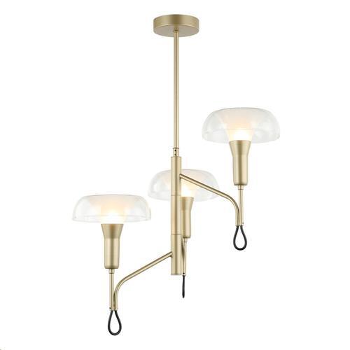  Lampara  Ceiling Pendant Lamp E12 40W 1 Each 9580GD-3H