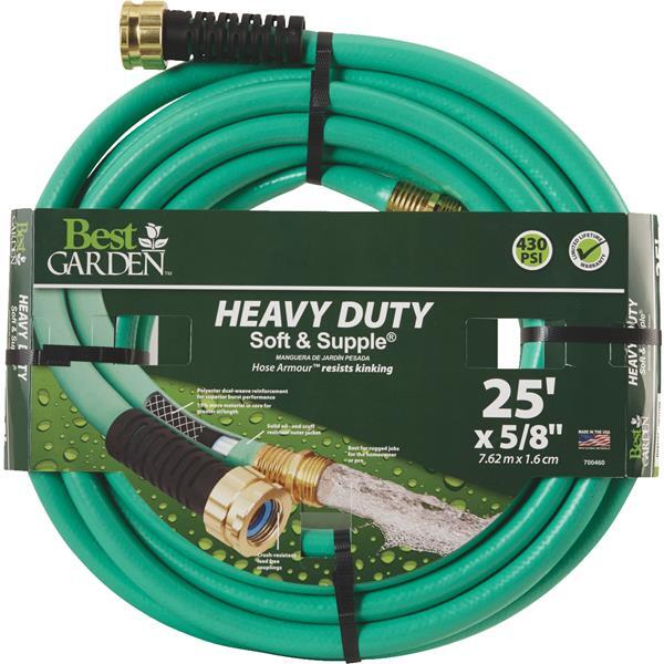 BG Garden Hose 5/8 In Light Duty 25 Ft Green 1 Each CDBSS58025