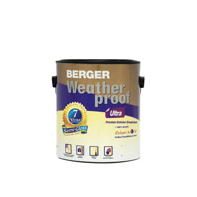 Berger Weatherproof Semi Gloss Brite Base 1 Gallon P114959: $152.93