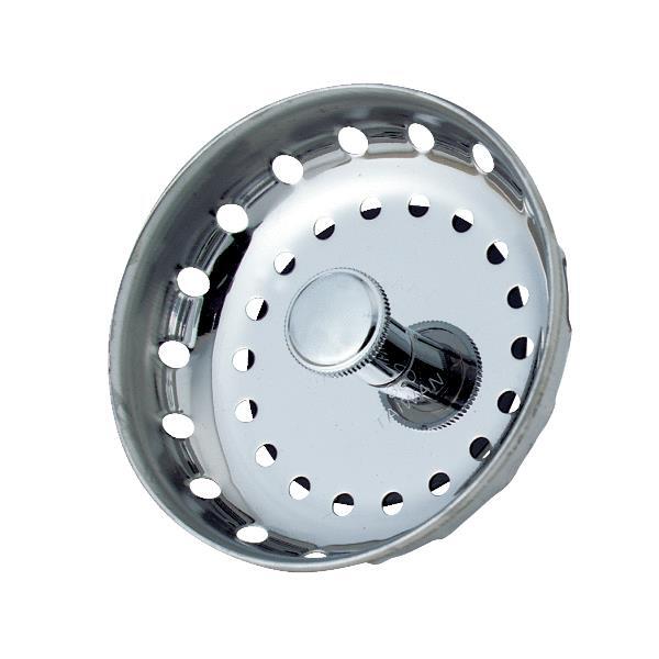  Do It Best  Basket Strainer Stopper 3-1/2 Inch  Stainless Steel  1 Each 405000
