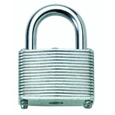  Do It Best Wide Warded Steel Padlock 1-1/2 Inch  1 Each 8596DDIB 50726