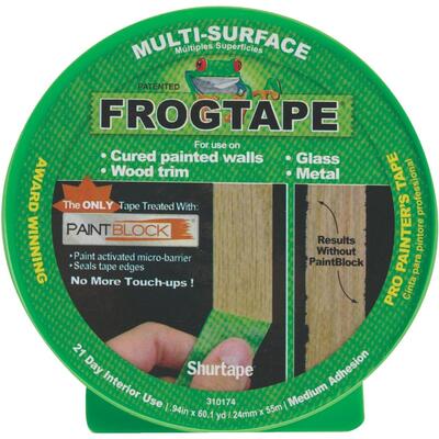  Frogtape Multi-Surface Masking Tape  0.94 Inchx60 Yard 1 Roll  1358463
