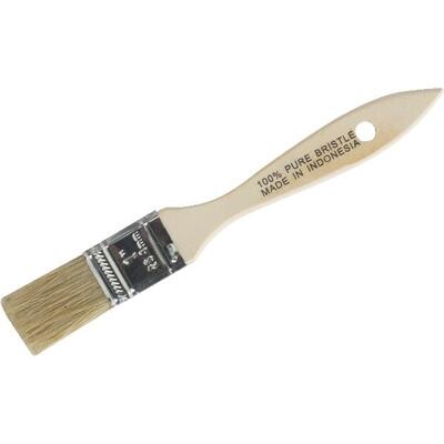  Flat Chip Natural Bristle Paint Brush 1 Inch  1 Each CB-10 WV10TV