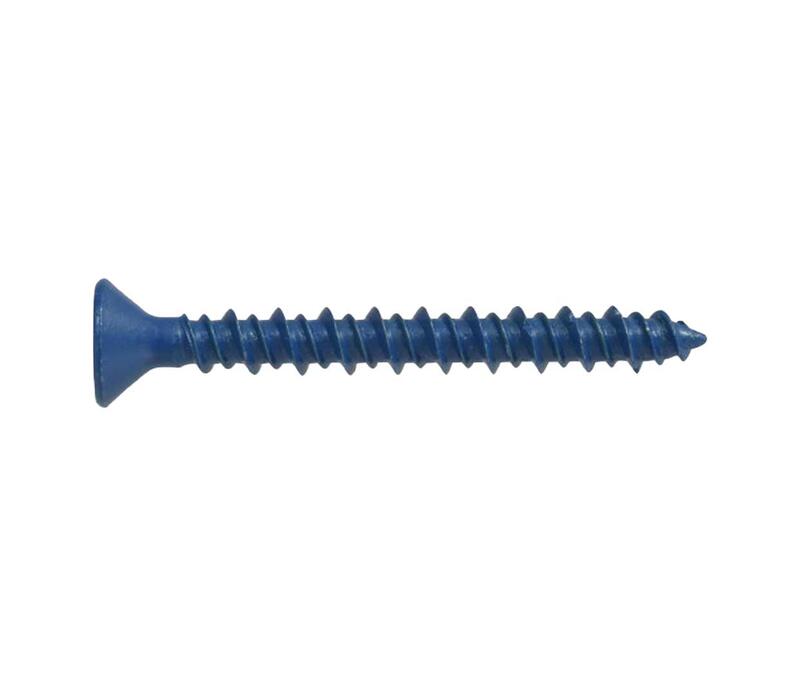 Grip Rite Concrete Screw Anchor 3/16x2-1/4 Inch 1 Lb
