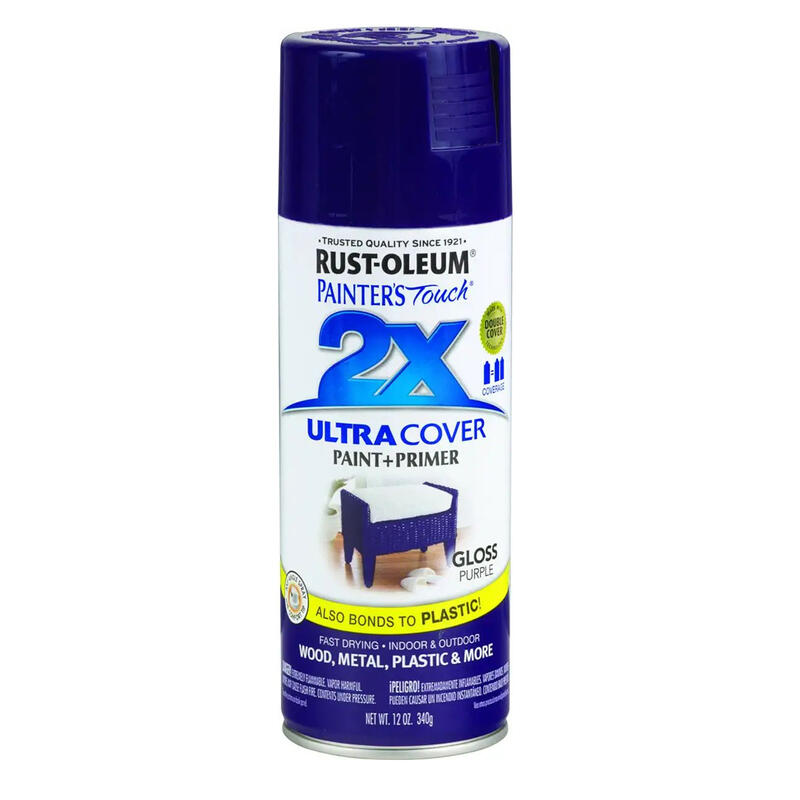 Rust-Oleum Painter's Touch Gloss Spray Paint 12oz Purple 1 Each 249097
