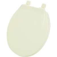  Home Impressions Round Plastic Toilet Seat Bone  1 Each 445405