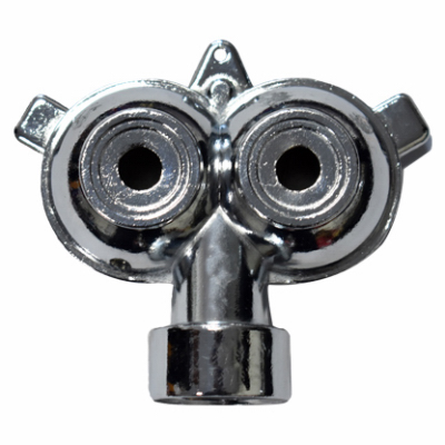 ZINC TWIN CIRCLE SPRAY SPRINKL