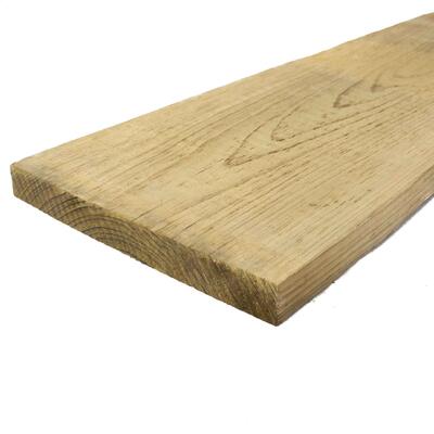 Lumber Pitch Pine #1 S4S Treated 1x8x18 1 Length