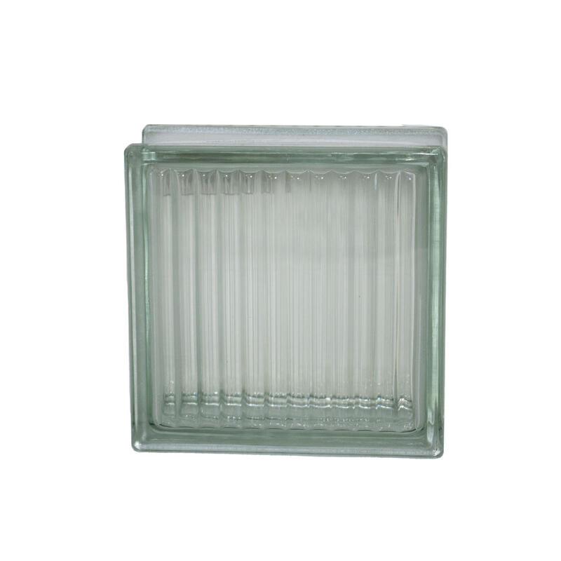  Glass Block  Clear Parallel Line 1 Each BLSE115492