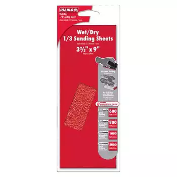 SANDING SHEET 120G 10PK