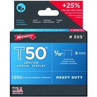  Arrow  T 50 Heavy Duty Staples 5/16 Inch  1 Each 50524