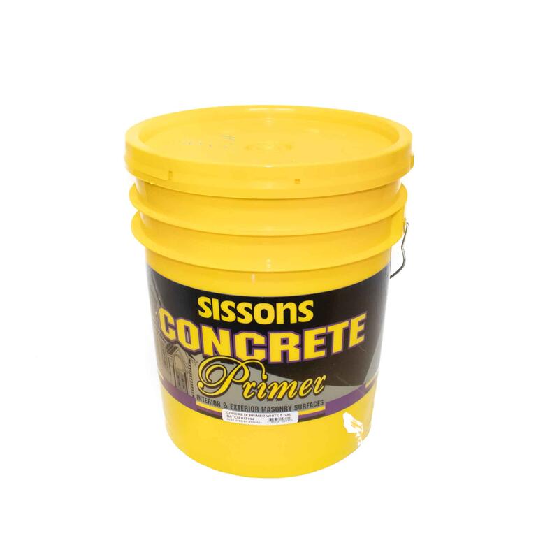 Sissons Concrete Primer White 5 Gallon PRI66-6823