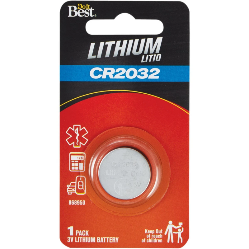 BATTERY COIN CELL CR2032