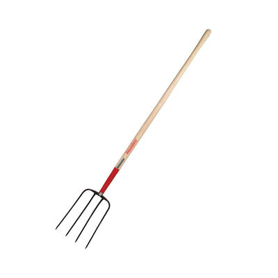True Temper Manure Fork 4T 9 Inch 1 Each
