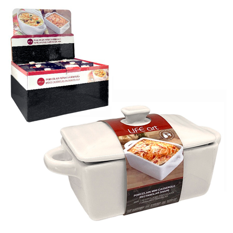 PORCE CASSEROLE DISH MINI