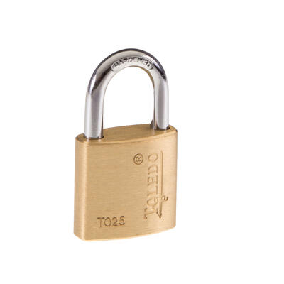 Toledo Padlock  25mm Brass 1 Each T-TO25