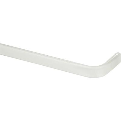  Kenney  Single Curtain Rod 28-48 Inch 1 Inch  White 1 Each KN511