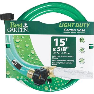  Best Garden  Garden Hose 5/8 Inchx15 Foot  1 Each GS15-046 AGL10L01