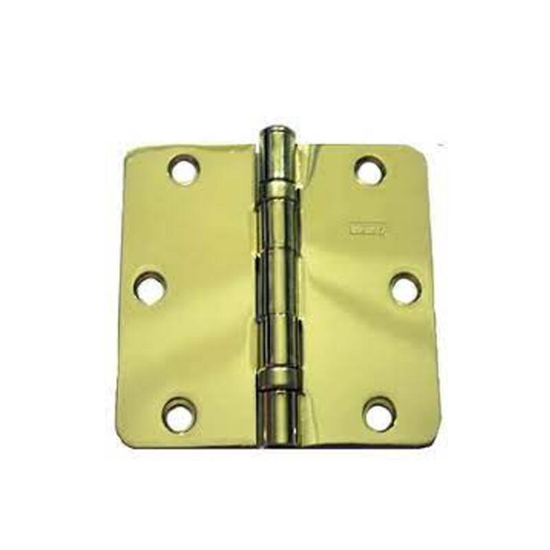  Toledo Hinge  3.5x3.5 Inch  Polished Brass 1 Each T-350220BP