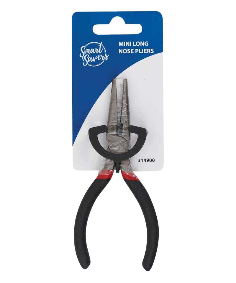  Smart Savers Mini Long Nose Pliers 5 Inch  1 Each 820607