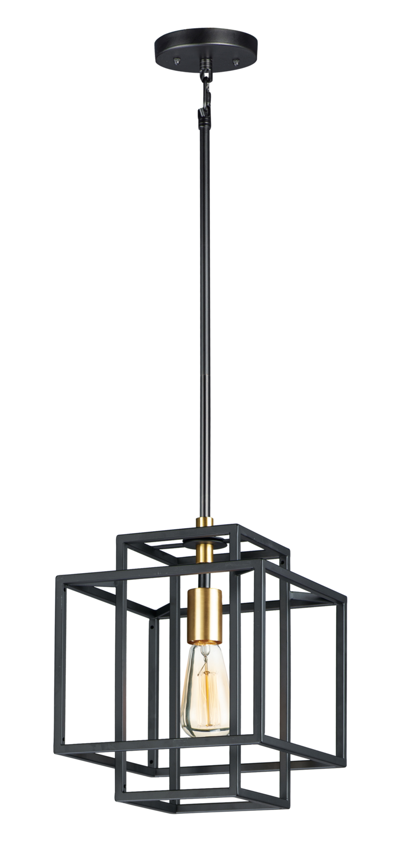 PENDANT DECO LAMP E27 BLK