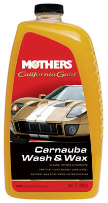 CAR WASH & WAX 64OZ  CARNUBA