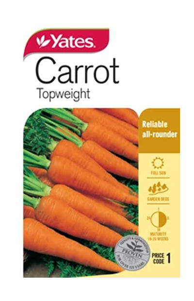  Yates Carrot Topweight 1 Each 31576 301810 VSA