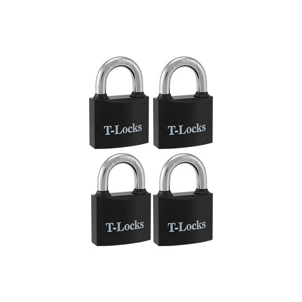  Toledo  Keyed Alike Padlock  50mm  4 Pack  T-LS50KA4