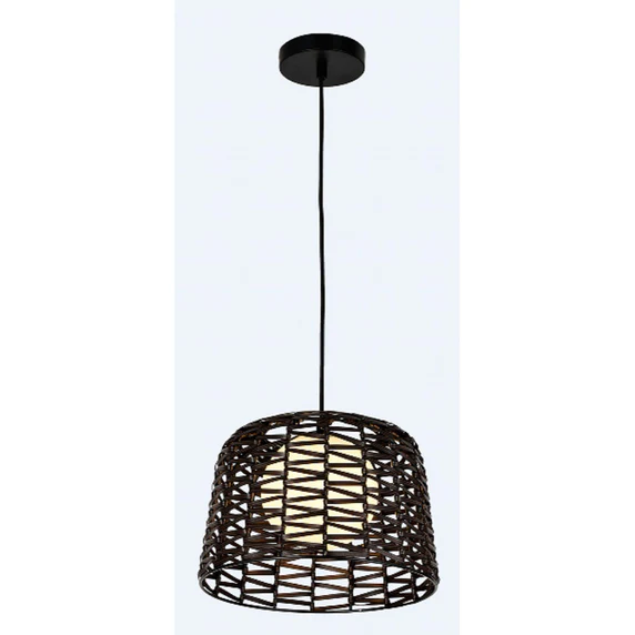 HANGING LAMP 1L BLK&DK COFFEE