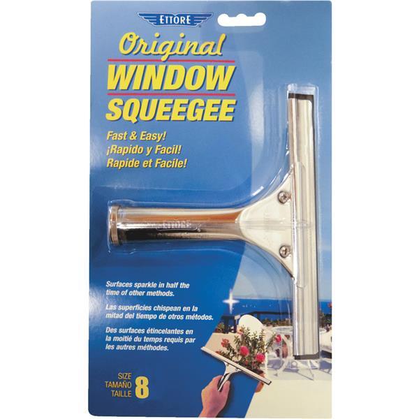  Ettore Original Rubber Window Squeegee 8 Inch 1 Each 11108