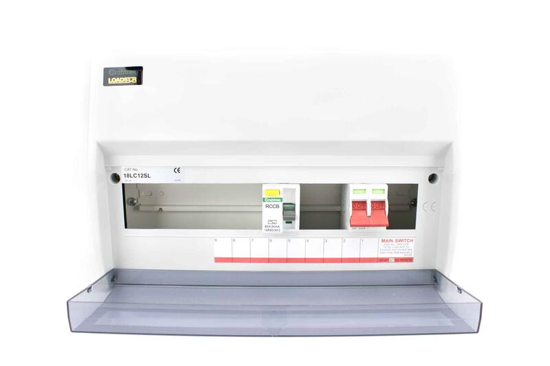 Crabtree Consumer Unit 80a 30ma 12w  Insulated 1 Each 18LC12SL